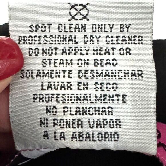 Morgan & Co. Jr. Sz 3/4 Spaghetti Strap Black Silver Glitter Lining Mini Dress - Picture 8 of 15